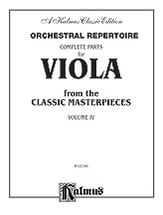 ORCHESTRAL REPERTOIRE #4 VIOLA cover